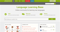 Desktop Screenshot of languagelearningbase.com